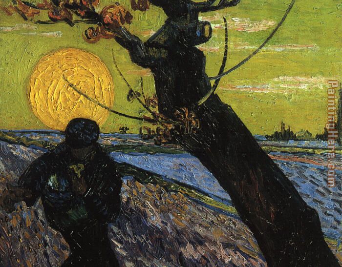 The Sower painting - Vincent van Gogh The Sower art painting